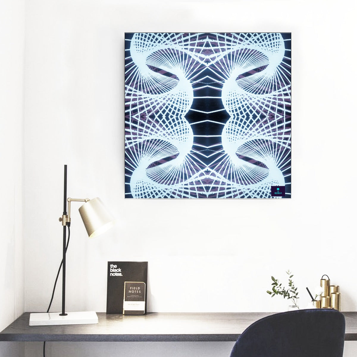 Framed Single Piece Mural | Square