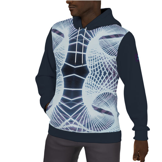 All-Over Print Men's Thicken Pullover Hoodie