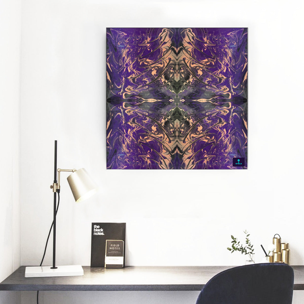 Framed Single Piece Mural | Square